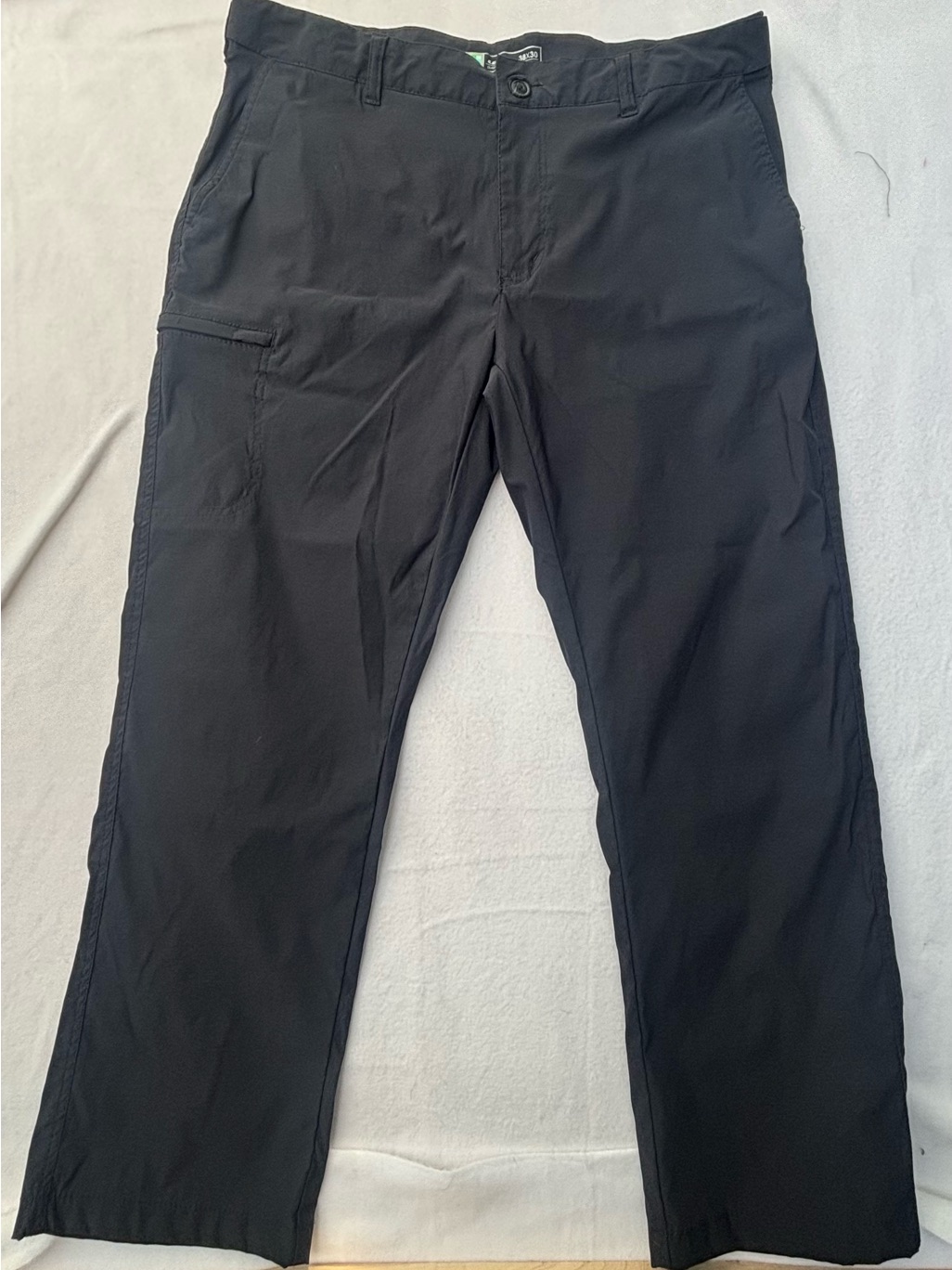 Men's Black Straight Chino Pants - Classic Everyday Fit
